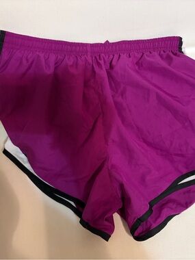 Women’s Nike Light Purple Athletic Shorts with Black Trim